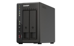 QNAP TS-253E - Server NAS - 2 alloggiamenti - SATA 6Gb/s - RAID 0, 1, 5, 6, 10, 50, JBOD, 60 - RAM 8 GB - 2.5 Gigabit Ethernet - iSCSI supporto